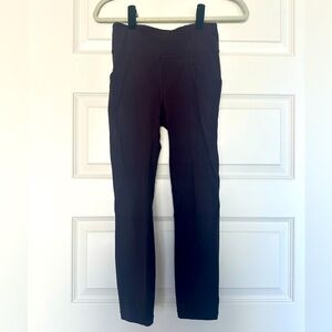 Lululemon maroon leggings size 4